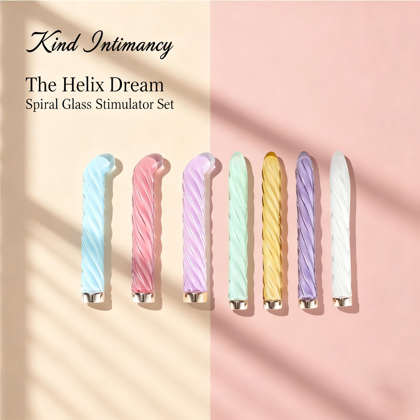 The Helix Dream  Spiral Glass Stimulator