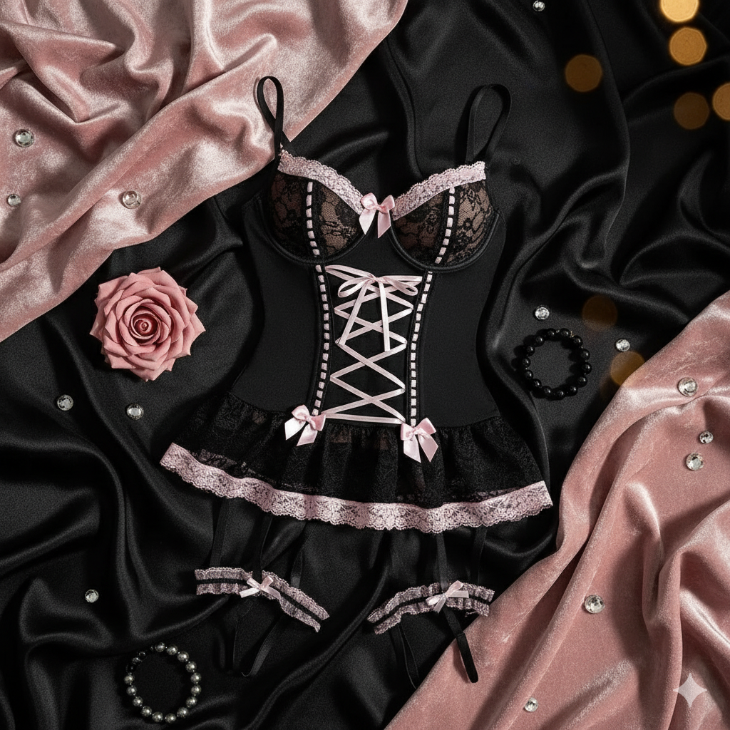 The Midnight Whisper Teddy Set